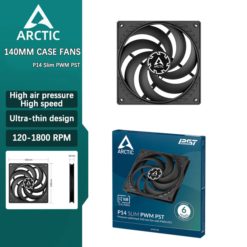 Case Fan Controller - ARCTIC P14 Slim PWM PST –
