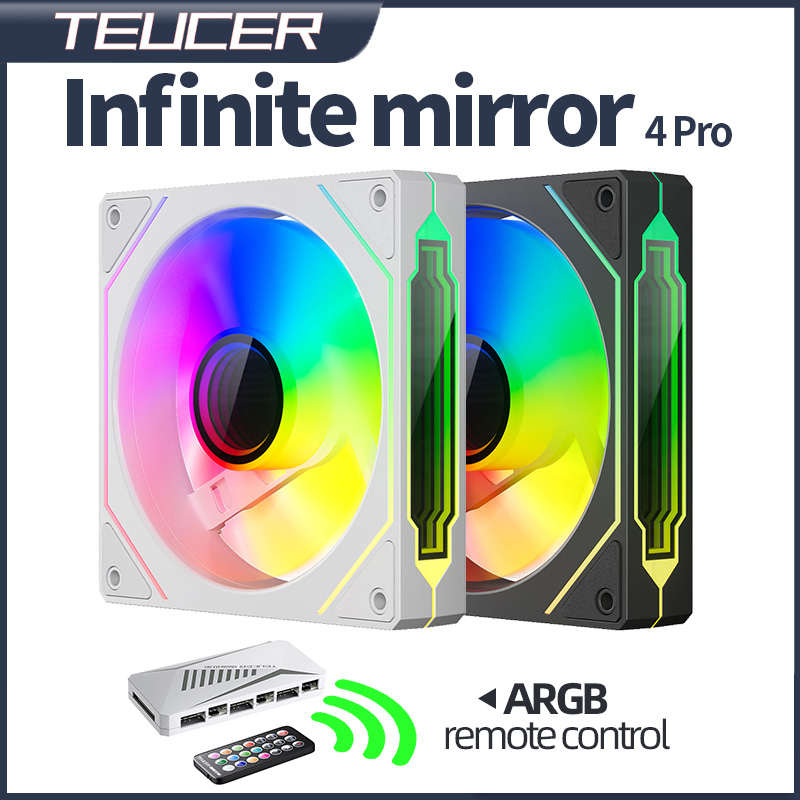 Case Fan Controller - Teucer Infinite Mirror 4Pro 120mm Wentylator