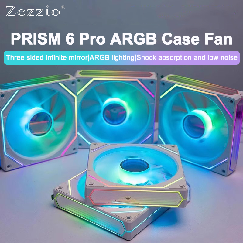 ZEZZIO PRISM 6 PRO 120mm ARGB  – Case Fan Controller recenzja i cena